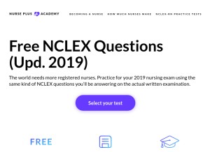 How nurse.plus looks like on a tablet such as an iPad.