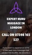 How nurumassageinlondon.com looks like on a mobile device such as an iPhone.