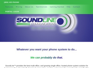 How nwdigits.com looks like on a tablet such as an iPad.