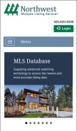 How nwmls.com looks like on a mobile device such as an iPhone.