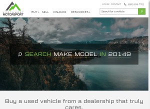How nwmsrocks.com looks like on a tablet such as an iPad.