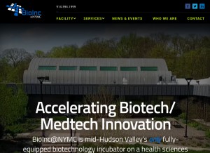 How nymc.edu looks like on a tablet such as an iPad.