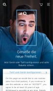How o2online.de looks like on a mobile device such as an iPhone.
