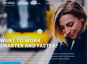 How oaisys.com looks like on a tablet such as an iPad.