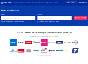 How occmundial.com looks like on a tablet such as an iPad.