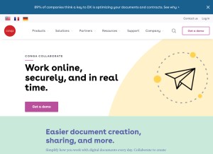 How octiv.com looks like on a tablet such as an iPad.