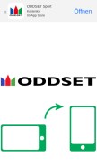 How oddset.de looks like on a mobile device such as an iPhone.