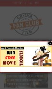How odishafilmfanclub.com looks like on a mobile device such as an iPhone.