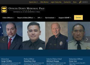 How odmp.org looks like on a tablet such as an iPad.
