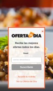 How ofertadeldia.com looks like on a mobile device such as an iPhone.