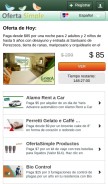 How ofertasimple.com looks like on a mobile device such as an iPhone.