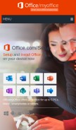 How officemyoffice.com looks like on a mobile device such as an iPhone.