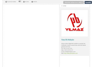 How ofiskoltuk.tumblr.com looks like on a tablet such as an iPad.