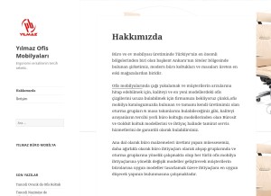 How ofiskoltuktr.wordpress.com looks like on a tablet such as an iPad.