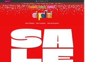 How oipolloi.com looks like on a tablet such as an iPad.