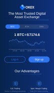 How okex.com looks like on a mobile device such as an iPhone.