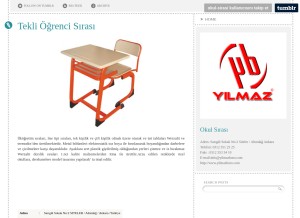 How okul-sirasi.tumblr.com looks like on a tablet such as an iPad.