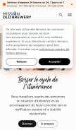 How oldbrewerymission.com looks like on a mobile device such as an iPhone.