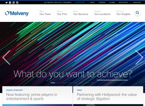 How omm.com looks like on a tablet such as an iPad.