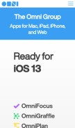 How omnigroup.com looks like on a mobile device such as an iPhone.
