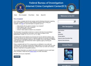 How omnipotech.com looks like on a tablet such as an iPad.