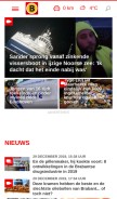 How omroepbrabant.nl looks like on a mobile device such as an iPhone.