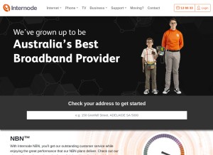 How on.net looks like on a tablet such as an iPad.