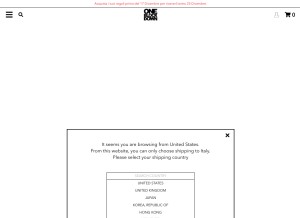 How oneblockdown.it looks like on a tablet such as an iPad.