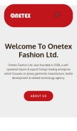 How onetexfashion.com looks like on a mobile device such as an iPhone.