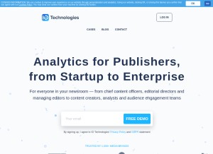How onthe.io looks like on a tablet such as an iPad.