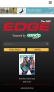 How opedge.com looks like on a mobile device such as an iPhone.