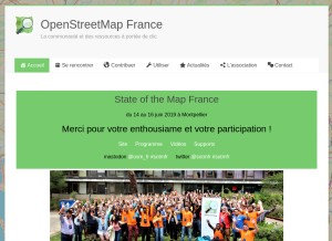 How openstreetmap.fr looks like on a tablet such as an iPad.