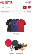 How opentip.com looks like on a mobile device such as an iPhone.