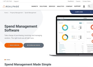 How opstechnology.com looks like on a tablet such as an iPad.