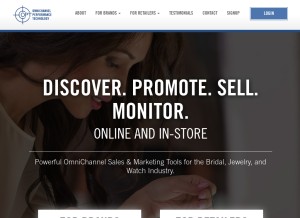 How optcentral.com looks like on a tablet such as an iPad.