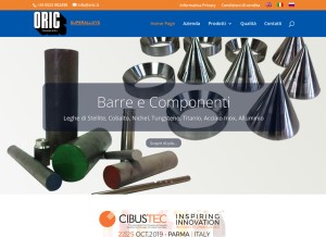 How oric.it looks like on a tablet such as an iPad.