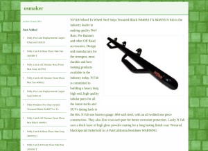 How osmaker.tk looks like on a tablet such as an iPad.