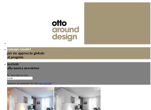 How ottoad.it looks like on a tablet such as an iPad.