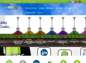 How oups.org looks like on a tablet such as an iPad.