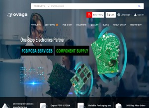 How ovaga.com looks like on a tablet such as an iPad.