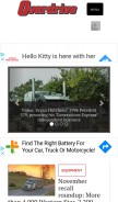 How overdriveonline.com looks like on a mobile device such as an iPhone.