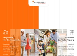 How ozdilekteyim.com looks like on a tablet such as an iPad.