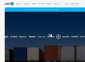 How p-44.com looks like on a tablet such as an iPad.