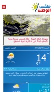 How p-weather.ps looks like on a mobile device such as an iPhone.