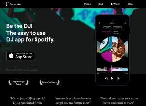 How pacemaker.net looks like on a tablet such as an iPad.