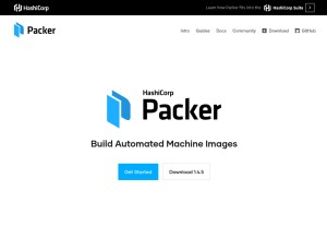 How packer.io looks like on a tablet such as an iPad.
