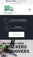 How packersmoversinbangalore.co.in looks like on a mobile device such as an iPhone.