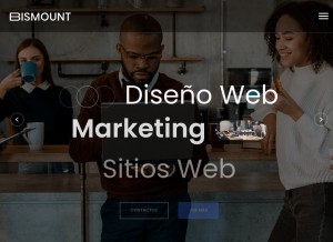 How paginaswebysitiosweb.cl looks like on a tablet such as an iPad.