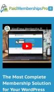 How paidmembershipspro.com looks like on a mobile device such as an iPhone.