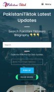 How pakistanitiktok.com looks like on a mobile device such as an iPhone.
